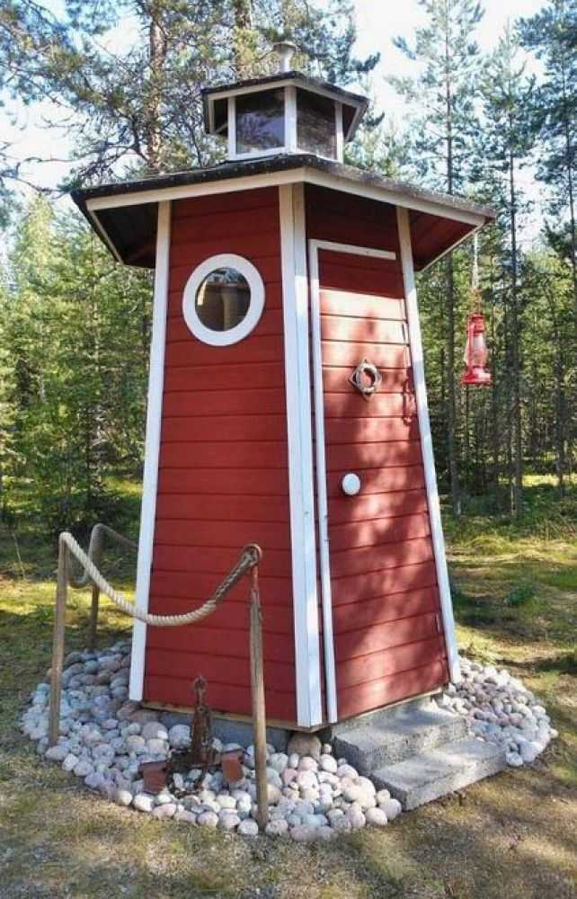 необычные туалеты на даче фото